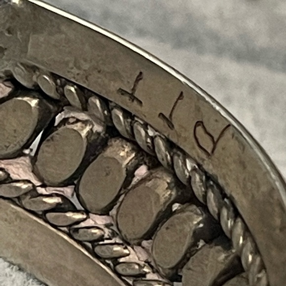 Handmade Sterling Silver Rope Style Bracelet Cuff NWOT - Picture 13 of 13